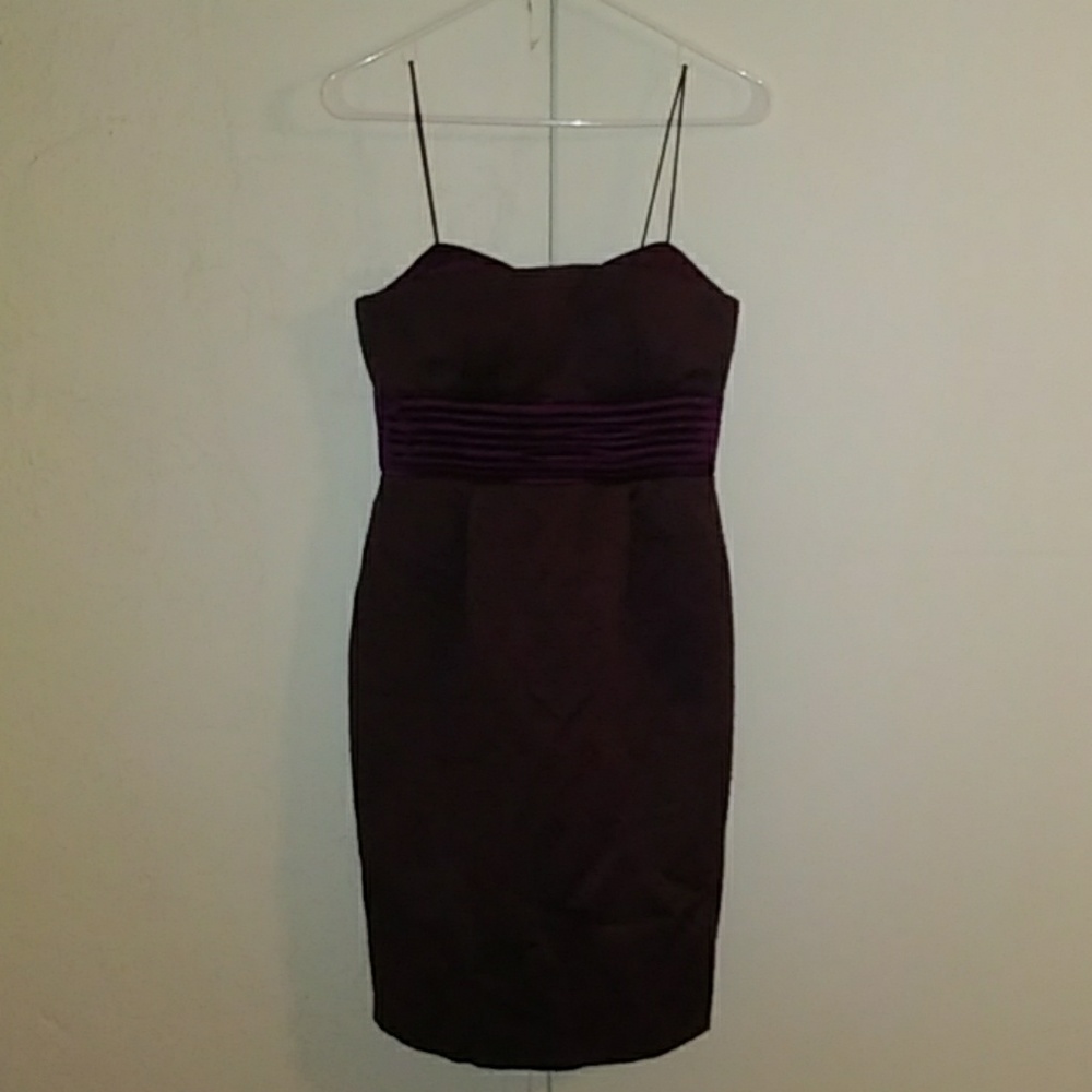 Antonio Melani Lannie Plum Cocktail Dress Size 0